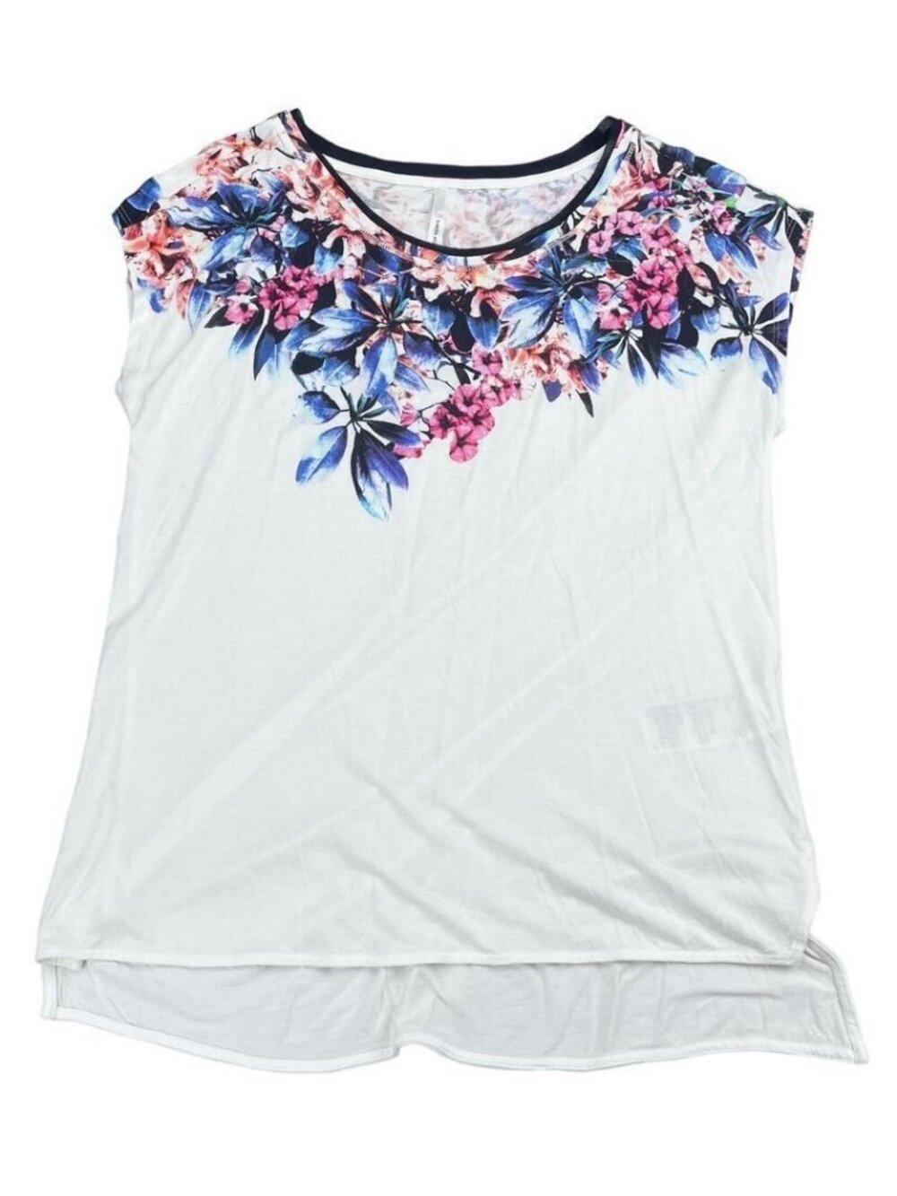 Karen Millen Viscose Floral T-Shirt - Picture 2 of 4
